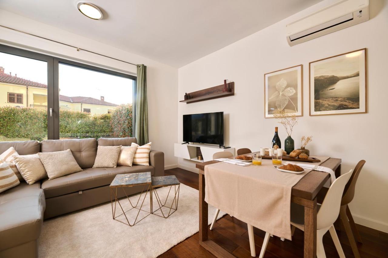 Spada Brand New Apartment With Garden 3 Min From Beach! 포레치 외부 사진